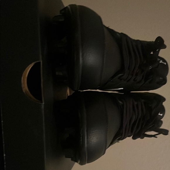 Nike Jordan 1 Mid TD Black Football Cleats NEW!! Size 11